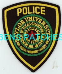 TEXAS,BAYLOR UNIVERSITY POLICE 3